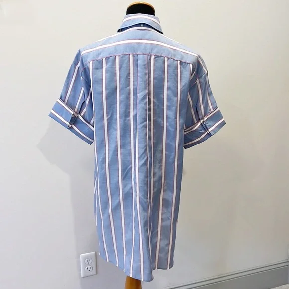 Palmer//Harding Short Sleeve Striped Shirt